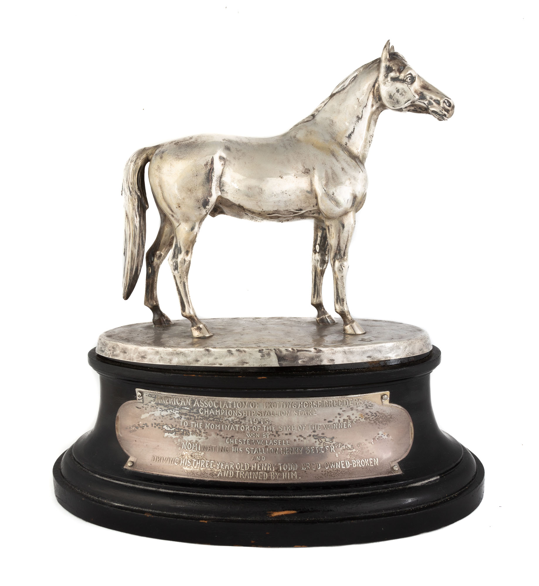 Sterling Horse Trophy