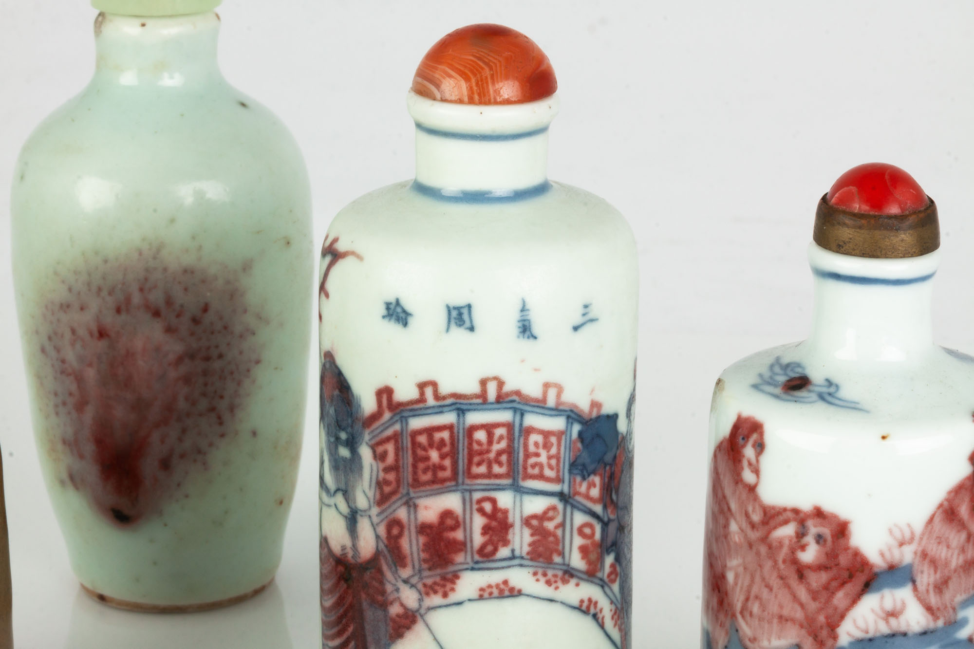 Group of Chinese Porcelain Snuff Bottles - Image 3 of 4