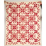 Heart and Vine Applique Quilt