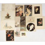 Group of Asian Woodblock Prints