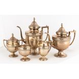 Frank W. Whiting Sterling Tea and Coffee Set