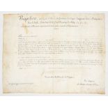 Document Signed by Napoleon