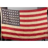 Vintage 48 Star American Flag