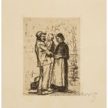 Käthe Schmidt Kollwitz (German, 1867-1945) Etching