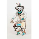 Sterling Zuni Figure