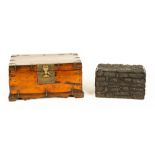 Chinese Chest & Tea Caddy