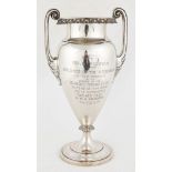 Sterling Silver Presentation Trophy, B. Foreman