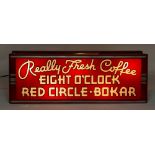 Vintage "Really Fresh Coffee" Light Up Advertising Sign
