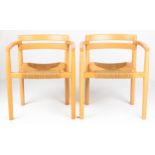 Pair Danish Armchairs By CM-HAARBY