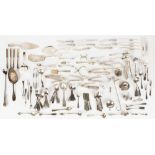 Group of Silver, Silver Plate Flatware and Articles