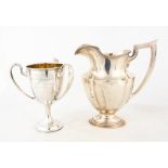Gorham Sterling Silver Water Pitcher & Trophy