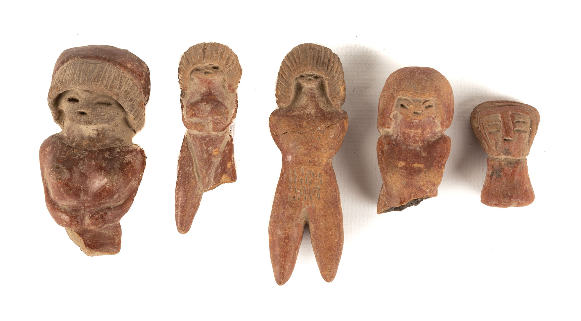 Five Pre-Columbian Figures