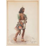 Julian Scott (American, 1846-1901) "Sa-mi-wi-ki, Chief of the Antelope"