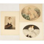 Group of Louis Icart Engravings