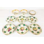 Hand Painted Luncheon Plates & Bowls
