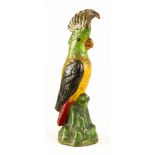 Vintage Cast Iron Parrot Door Stop