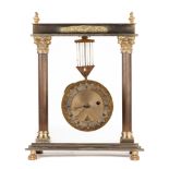 Rare Dent Swinger Table Clock