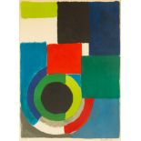Sonia Delaunay (French, 1885-1979) "Composition"