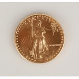 US Liberty MCMLXXXVII One Ounce Gold Coin