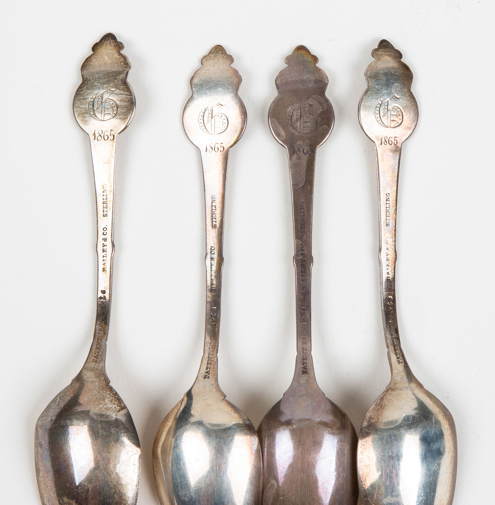 (4) President Ulysses S. Grant, Tea Spoons - Image 3 of 3