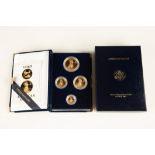 US American Eagle Gold Bullion Coins Proof Set