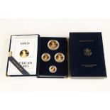 US American Eagle Gold Bullion Coins Proof Set