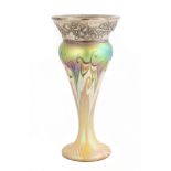 Fine Quezal Art Glass Vase