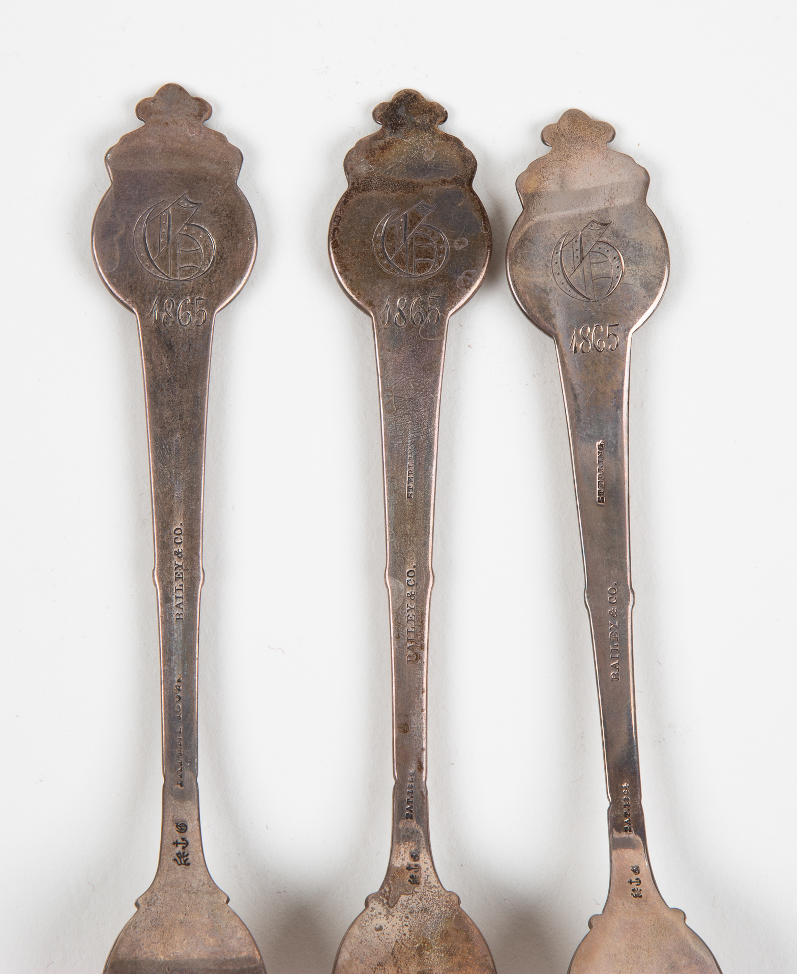 (3) President Ulysses S. Grant, Luncheon Forks - Image 3 of 3