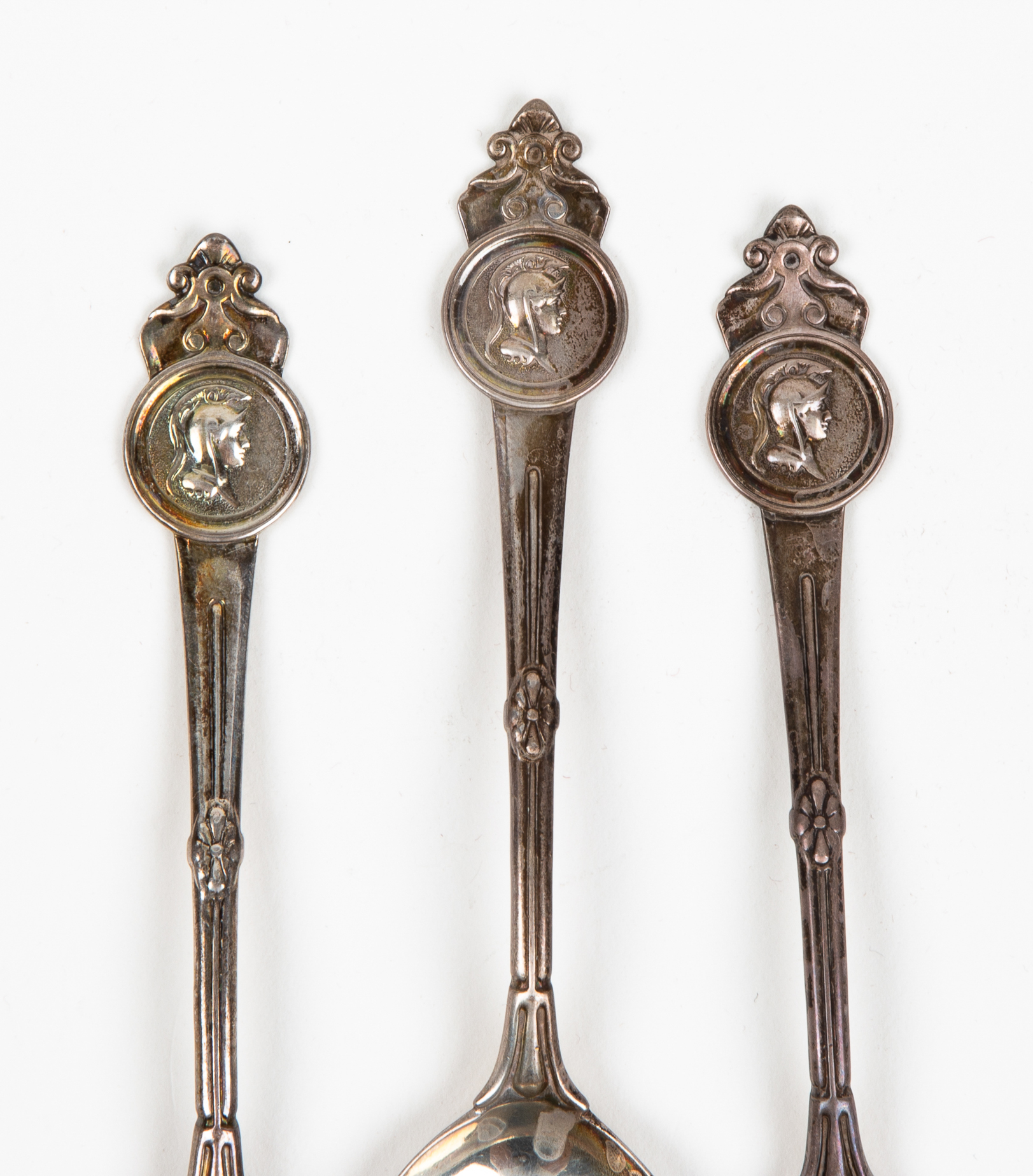 (3) President Ulysses S. Grant, Tea Spoons