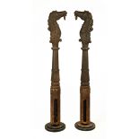 Pair of Horse Hitching Posts