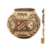 Native American Zuni Olla Pot