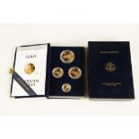 US American Eagle Gold Bullion Coins Proof Set