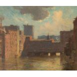 Colin Campbell Cooper (American, 1856-1937) "State Street, Rochester"