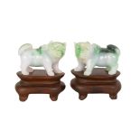 Chinese Jade Foo Dogs