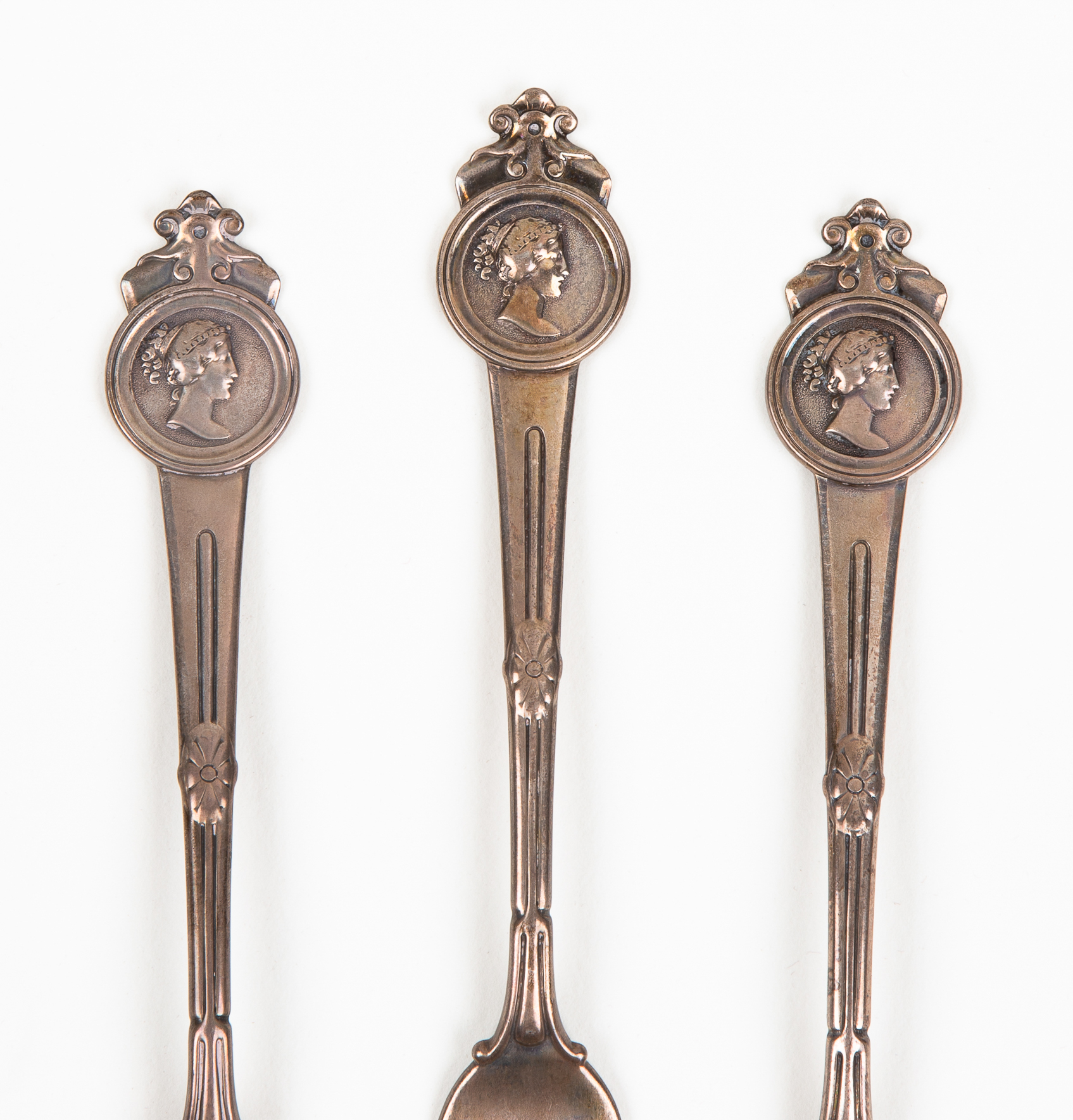 (3) President Ulysses S. Grant, Luncheon Forks