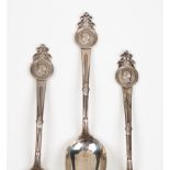 (3) President Ulysses S. Grant, Sterling Serving Spoons