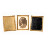 Three Tiffany Studios, New York Gilt Bronze Picture Frames