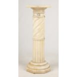 Alabaster Pedestal