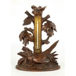 Carved Black Forest Thermometer