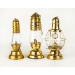 Three Brass Lanterns
