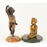 Bronze Putti and Child