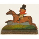 Rare National Foundry Folk Art Horse Doorstop