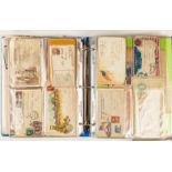 Collection of Civil War Envelopes, Civil War Ephemera, Tin Types, Presidential Postcards