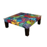 Attributed to Romero Britto (Brazilian, born 1963) Coffee Table