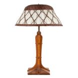 Gustav Stickley #504 Oak Table Lamp
