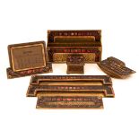 Louis C. Tiffany Furnaces Inc. Art Deco Desk Set