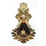 Purportedly Kaiser Wilhelm II Foyer Helmet Shelf