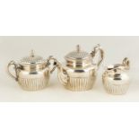 Two Gorham Sterling Silver Three Piece Tea Sets