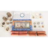 Group of Currency and Coins