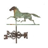 Running Horse Weather Vane